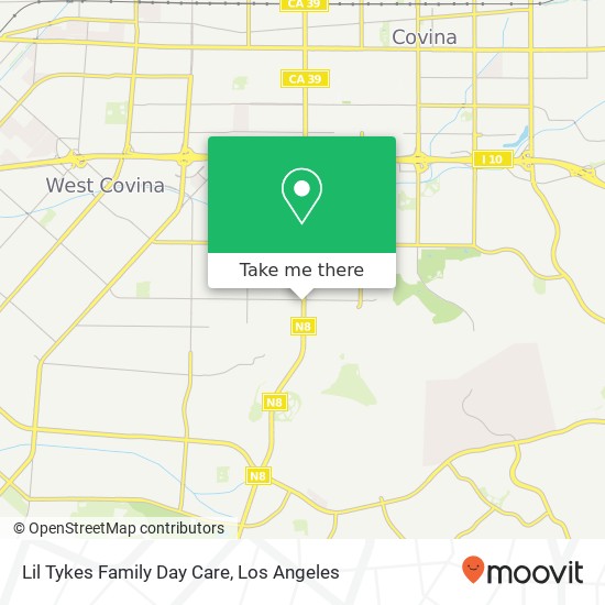 Lil Tykes Family Day Care map