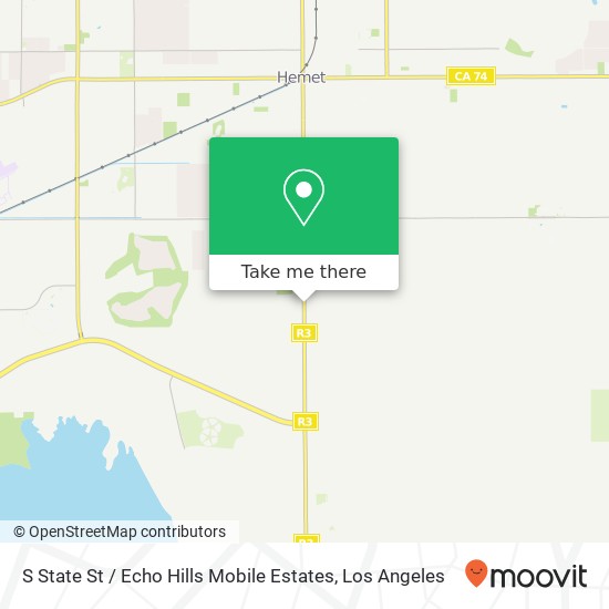 Mapa de S State St / Echo Hills Mobile Estates