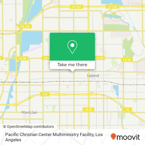 Pacific Christian Center Multiministry Facility map