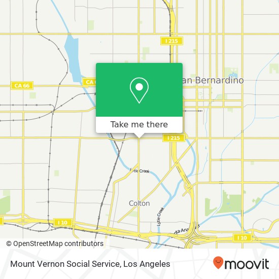 Mount Vernon Social Service map