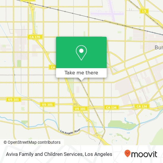 Aviva Family and Children Services map