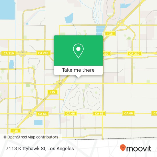 7113 Kittyhawk St map