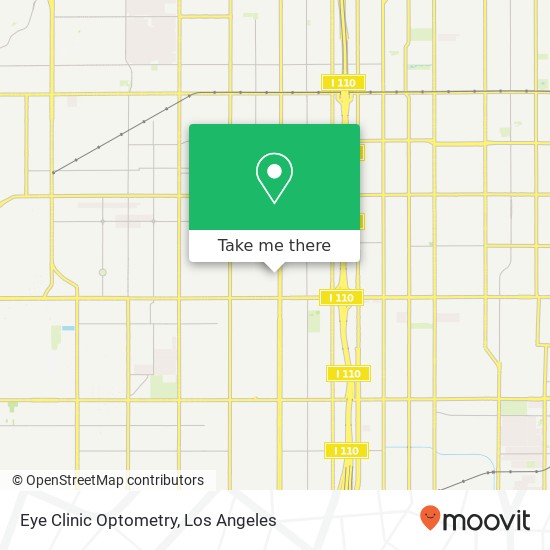 Eye Clinic Optometry map