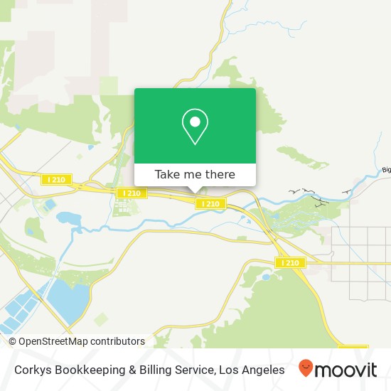 Mapa de Corkys Bookkeeping & Billing Service
