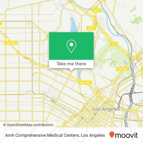 Amh Comprehensive Medical Centers map