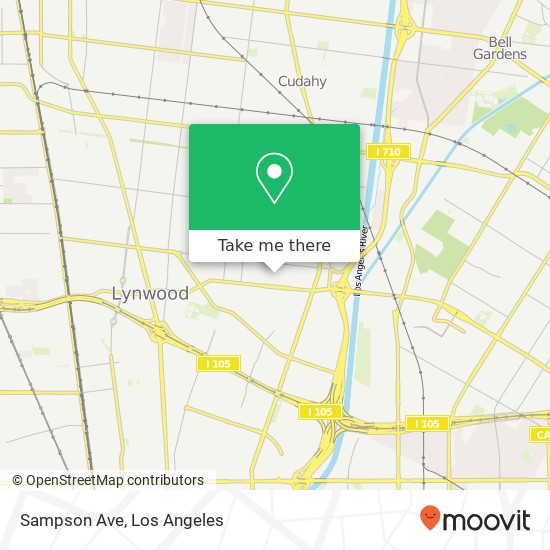 Mapa de Sampson Ave