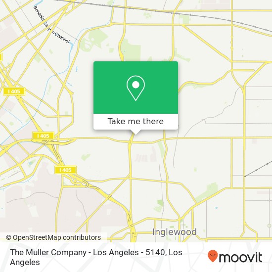 Mapa de The Muller Company - Los Angeles - 5140