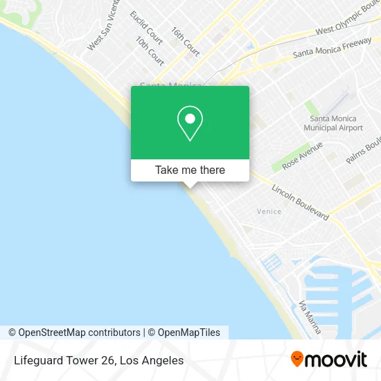 Mapa de Lifeguard Tower 26