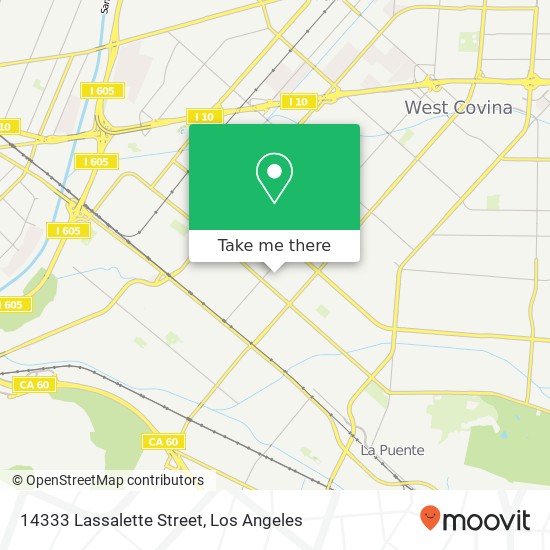 Mapa de 14333 Lassalette Street