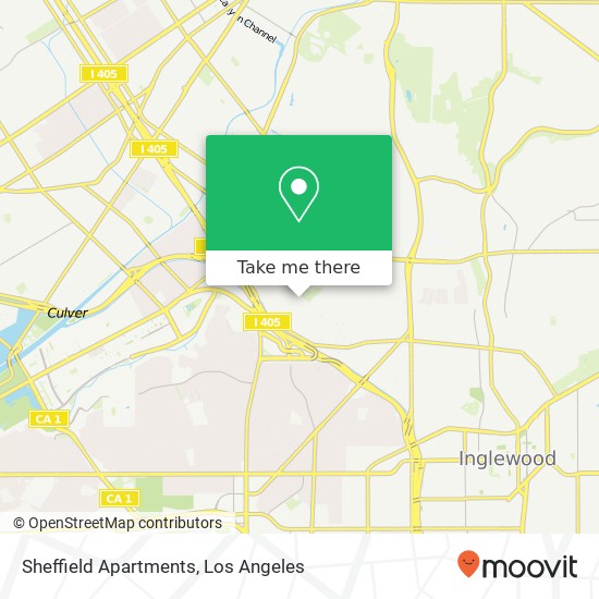 Sheffield Apartments map