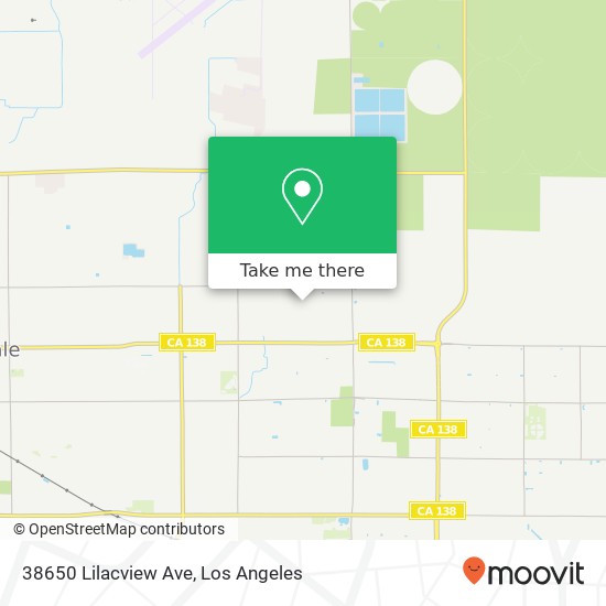Mapa de 38650 Lilacview Ave