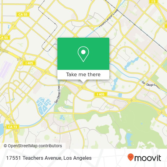 Mapa de 17551 Teachers Avenue