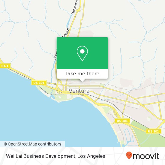 Wei Lai Business Development map