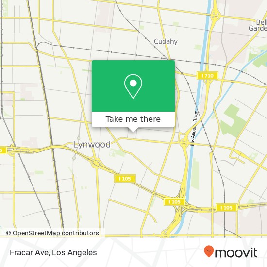 Mapa de Fracar Ave
