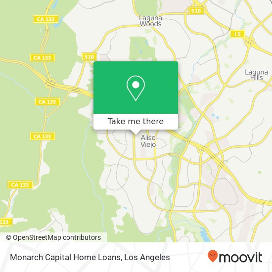 Monarch Capital Home Loans map