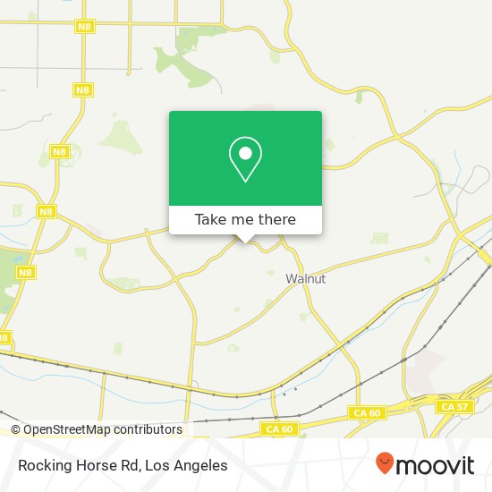 Mapa de Rocking Horse Rd
