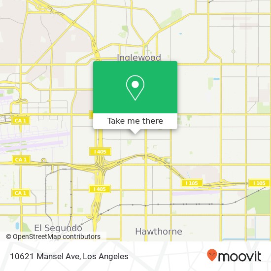 10621 Mansel Ave map
