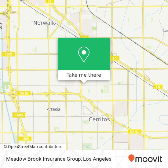 Meadow Brook Insurance Group map