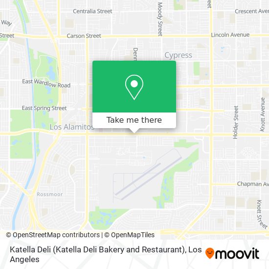 Mapa de Katella Deli (Katella Deli Bakery and Restaurant)