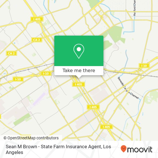 Mapa de Sean M Brown - State Farm Insurance Agent