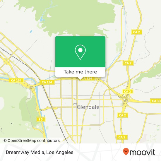 Dreamway Media map