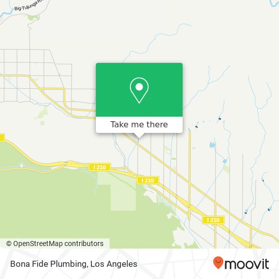 Mapa de Bona Fide Plumbing
