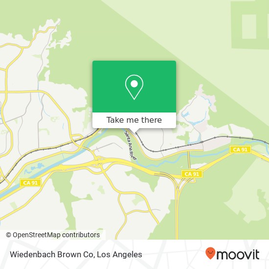 Mapa de Wiedenbach Brown Co