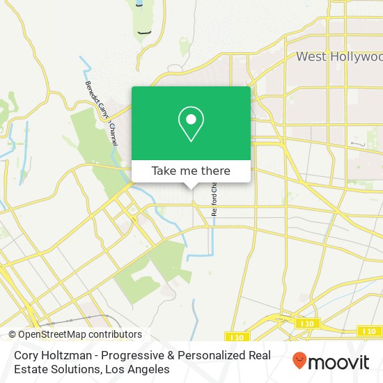 Mapa de Cory Holtzman - Progressive & Personalized Real Estate Solutions