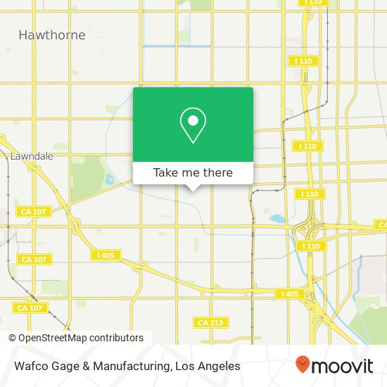 Mapa de Wafco Gage & Manufacturing