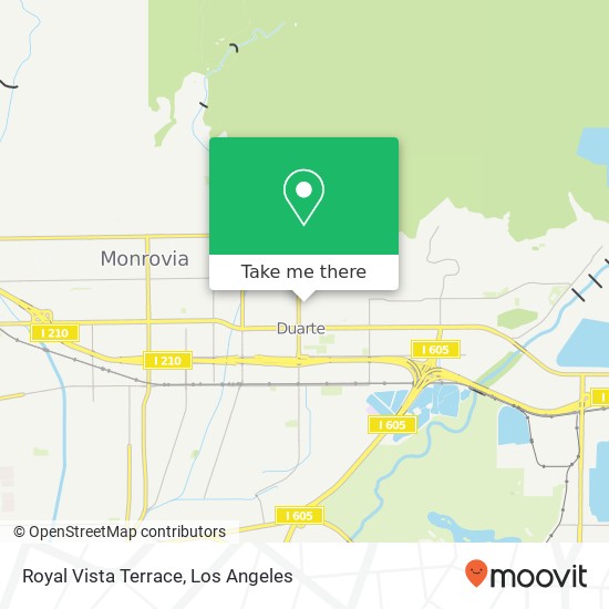 Royal Vista Terrace map