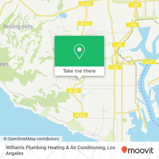 William's Plumbing Heating & Air Conditioning map