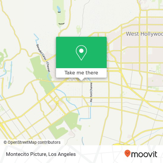 Montecito Picture map