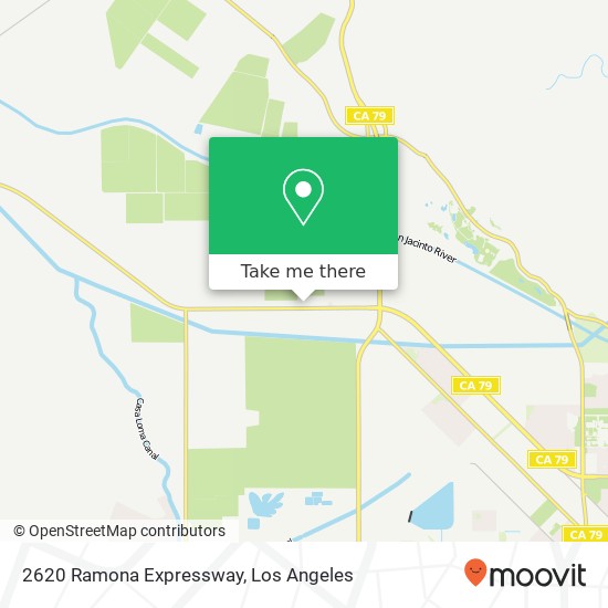 2620 Ramona Expressway map