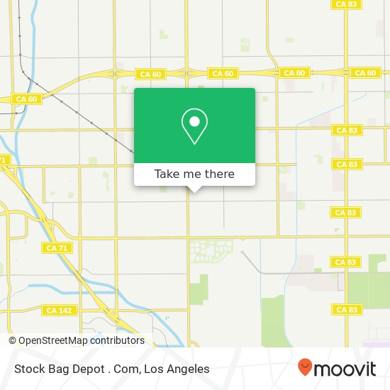 Stock Bag Depot . Com map