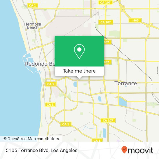 5105 Torrance Blvd map