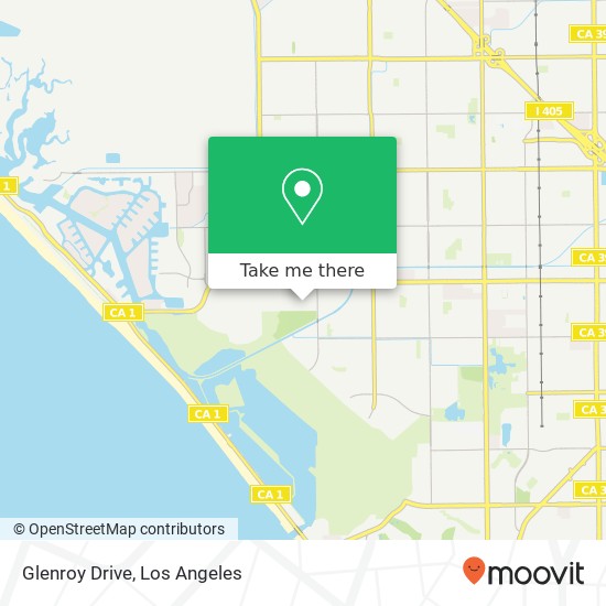 Glenroy Drive map