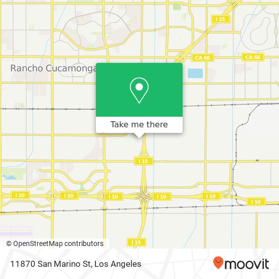 11870 San Marino St map