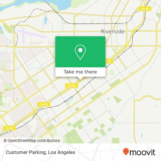 Customer Parking map