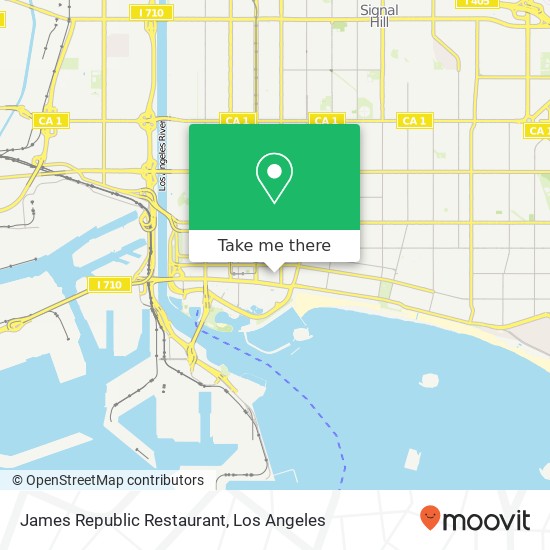 Mapa de James Republic Restaurant