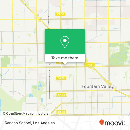 Rancho School map