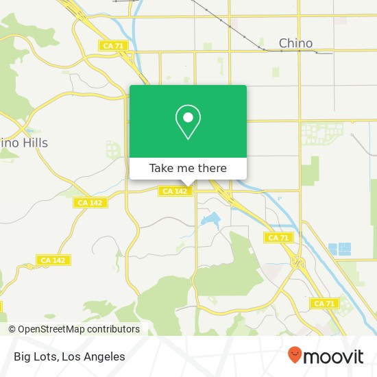 Big Lots map