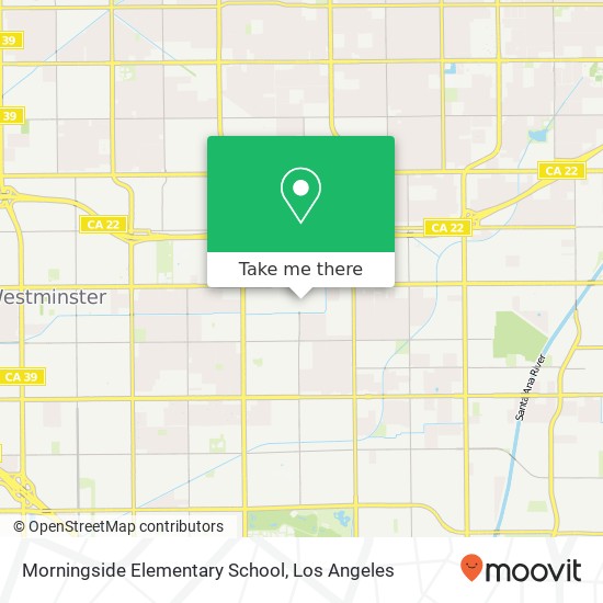 Mapa de Morningside Elementary School