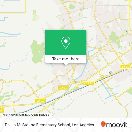 Phillip M. Stokoe Elementary School map