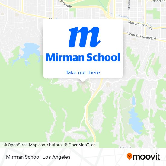 Mapa de Mirman School
