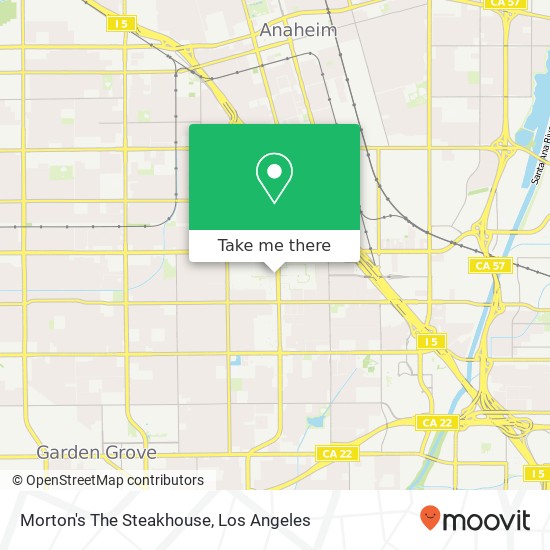 Mapa de Morton's The Steakhouse