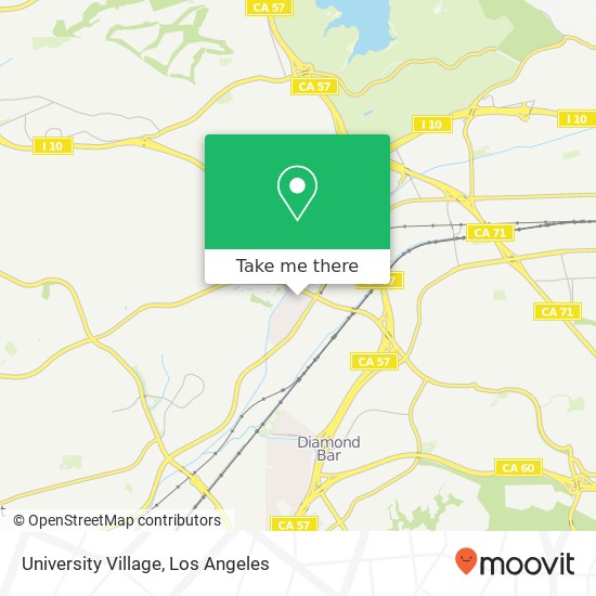 University Village map