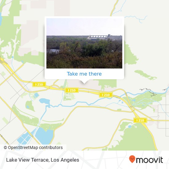 Mapa de Lake View Terrace