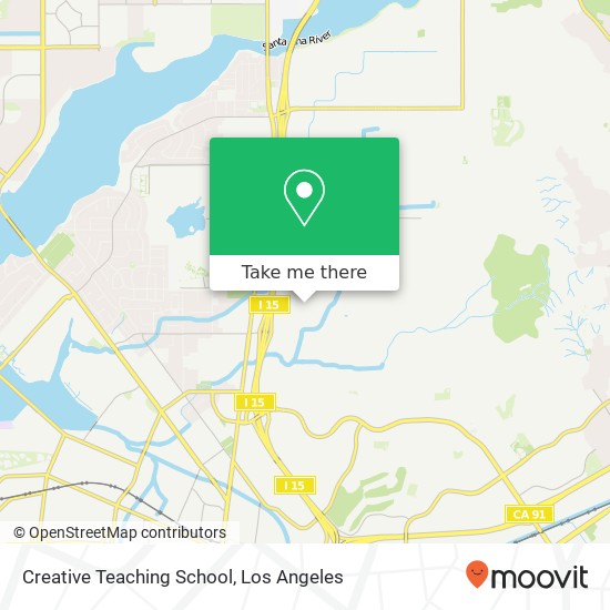 Mapa de Creative Teaching School