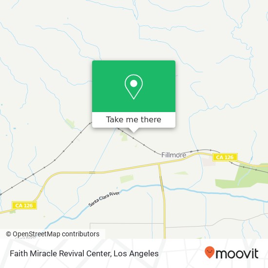 Mapa de Faith Miracle Revival Center