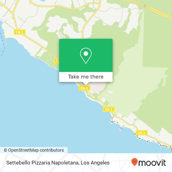 Settebello Pizzaria Napoletana map